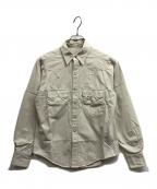 Rockmount Ranch Wearロックマウントランチウェア）の古着「80ｓウエスタンシャツ」｜アイボリー