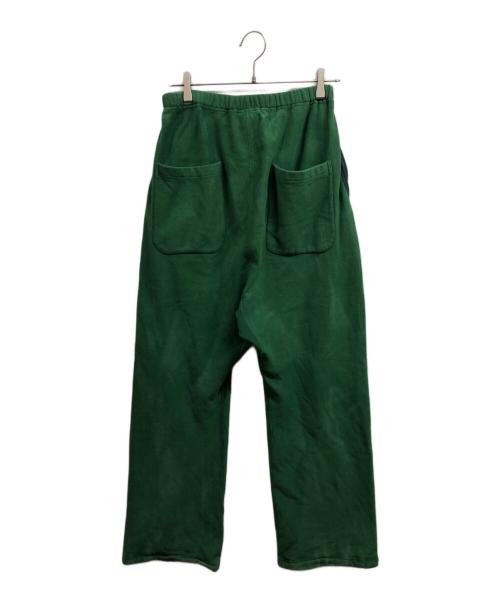 refomed（リフォメッド）refomed (リフォメッド) ウォッシュドスウェットパンツ/refomedパンツ グリーン サイズ:3の古着・服飾アイテム