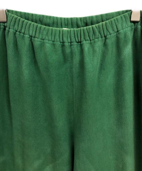 refomed（リフォメッド）refomed (リフォメッド) ウォッシュドスウェットパンツ/refomedパンツ グリーン サイズ:3の古着・服飾アイテム