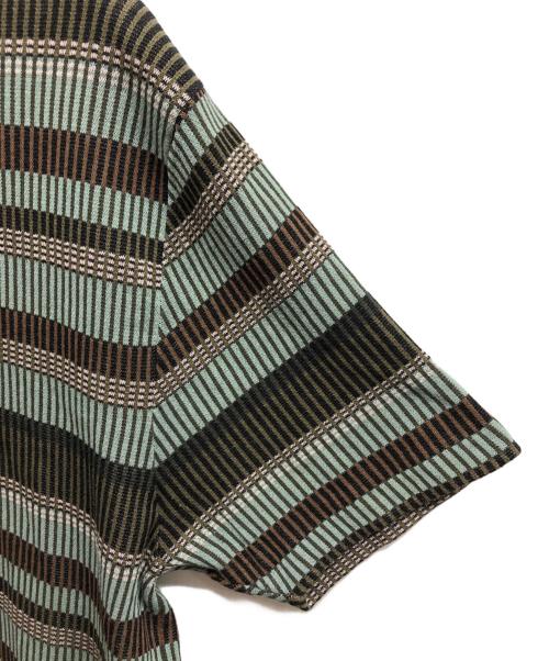 BEAMS PLUS（ビームスプラス）BEAMS PLUS (ビームスプラス) Half Zip Knit Polo/BEAMS PLUS グリーン サイズ:Lの古着・服飾アイテム