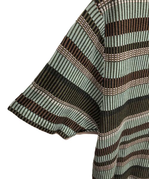 BEAMS PLUS（ビームスプラス）BEAMS PLUS (ビームスプラス) Half Zip Knit Polo/BEAMS PLUS グリーン サイズ:Lの古着・服飾アイテム