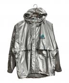 adidasアディダス）の古着「WINDBREAKER」｜シルバー