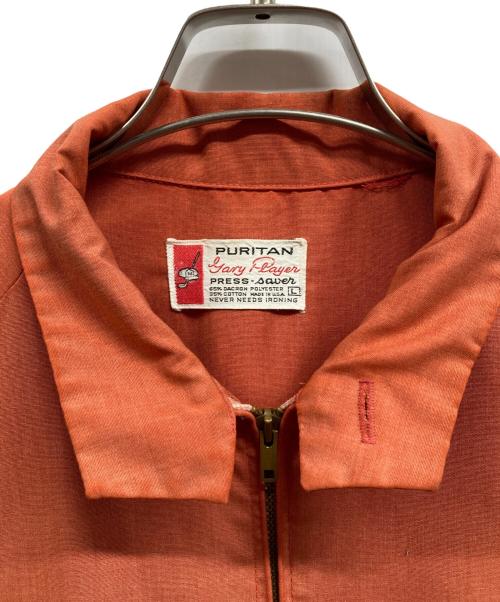 PURITAN（ピューリタン）PURITAN (ピューリタン) ジップアップジャケット/PURITANジャケット オレンジ サイズ:Lの古着・服飾アイテム
