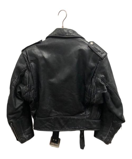 Schott（ショット）Schott (ショット) ダブルライダースジャケット/Schottジャケット ブラック サイズ:8の古着・服飾アイテム