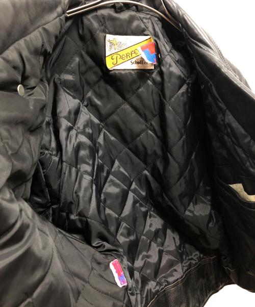 Schott（ショット）Schott (ショット) ダブルライダースジャケット/Schottジャケット ブラック サイズ:8の古着・服飾アイテム