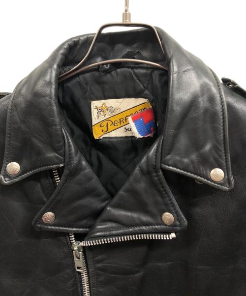 Schott（ショット）Schott (ショット) ダブルライダースジャケット/Schottジャケット ブラック サイズ:8の古着・服飾アイテム