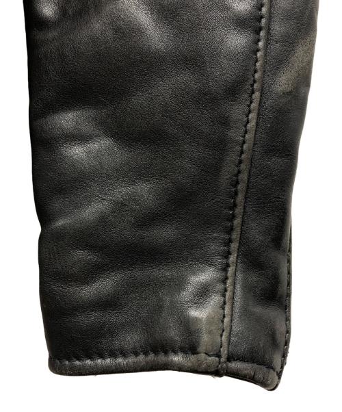 Schott（ショット）Schott (ショット) ダブルライダースジャケット/Schottジャケット ブラック サイズ:8の古着・服飾アイテム