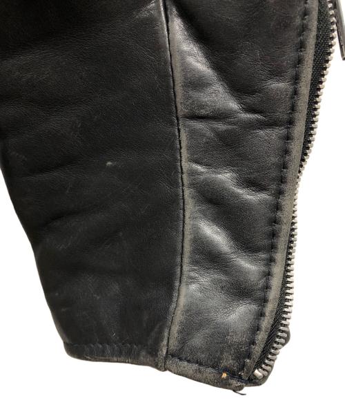 Schott（ショット）Schott (ショット) ダブルライダースジャケット/Schottジャケット ブラック サイズ:8の古着・服飾アイテム