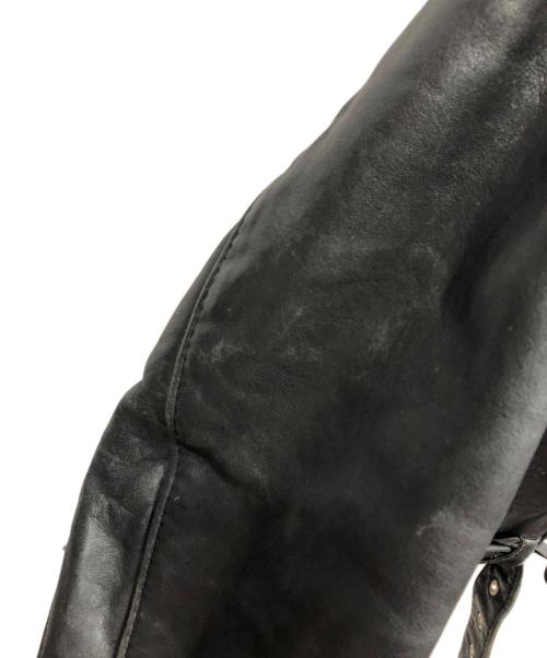 Schott（ショット）Schott (ショット) ダブルライダースジャケット/Schottジャケット ブラック サイズ:8の古着・服飾アイテム