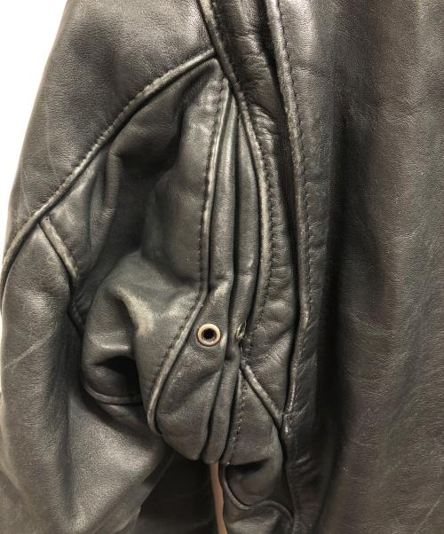 Schott（ショット）Schott (ショット) ダブルライダースジャケット/Schottジャケット ブラック サイズ:8の古着・服飾アイテム