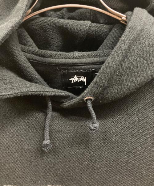 stussy（ステューシー）stussy (ステューシー) Applique Hoodie/stussyパーカー ブラック サイズ:XLの古着・服飾アイテム
