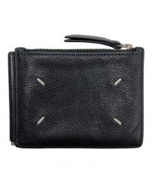 Maison Margiela（メゾンマルジェラ）の古着「2つ折り財布/マネークリップウォレット/Maison Margiela財布」｜ブラック