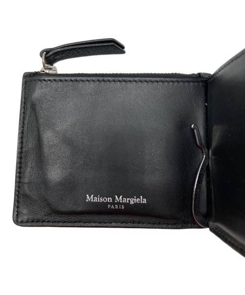 Maison Margiela（メゾンマルジェラ）Maison Margiela (メゾンマルジェラ) 2つ折り財布/マネークリップウォレット/Maison Margiela財布 ブラックの古着・服飾アイテム