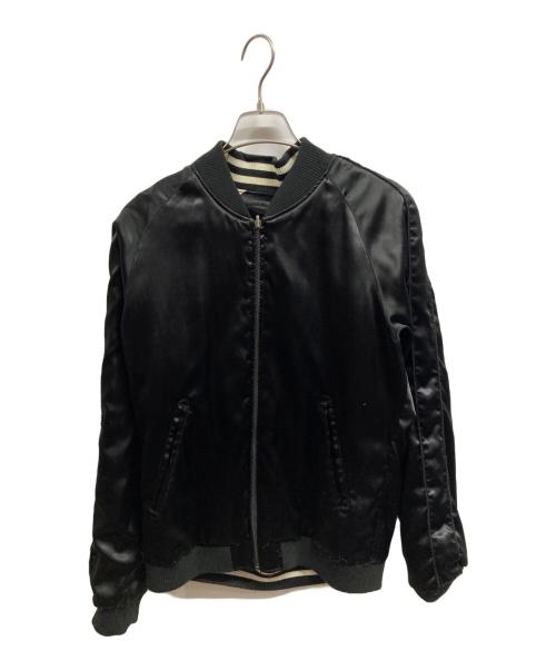 THE ROLLING STONES（ザ ローリングストーンズ）The Rolling Stones (ザ ローリングストーンズ) JACKROSE (ジャックローズ) スカジャン/JACKROSEジャケット ブラック サイズ:3の古着・服飾アイテム