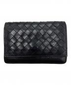 BOTTEGA VENETAボッテガベネタ）の古着「カードケース/BOTTEGA VENETA財布/」｜ブラック