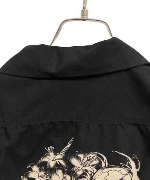 AVIREX（アヴィレックス）AVIREX (アヴィレックス) アロハシャツ/AVIREXシャツ ブラック サイズ:XLの古着・服飾アイテム
