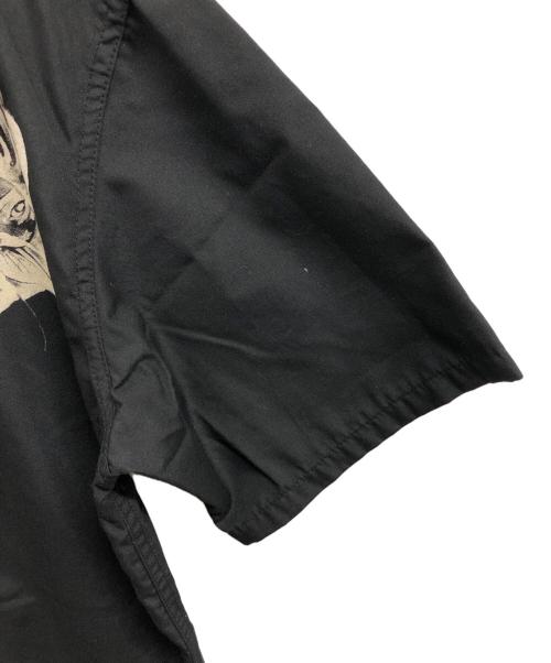 AVIREX（アヴィレックス）AVIREX (アヴィレックス) アロハシャツ/AVIREXシャツ ブラック サイズ:XLの古着・服飾アイテム