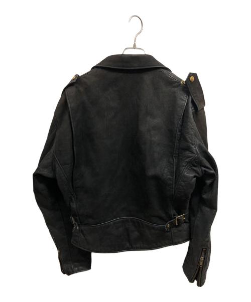 Schott（ショット）Schott (ショット) ダブルライダースジャケット/Schottジャケット ブラック サイズ:36の古着・服飾アイテム