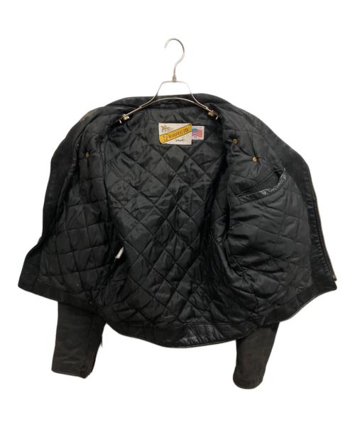Schott（ショット）Schott (ショット) ダブルライダースジャケット/Schottジャケット ブラック サイズ:36の古着・服飾アイテム