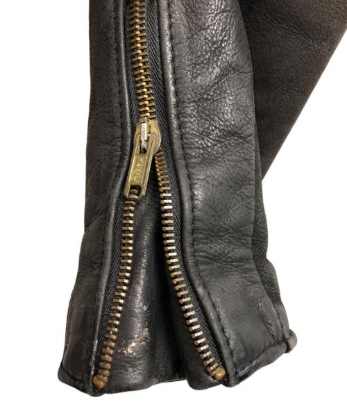 Schott（ショット）Schott (ショット) ダブルライダースジャケット/Schottジャケット ブラック サイズ:36の古着・服飾アイテム