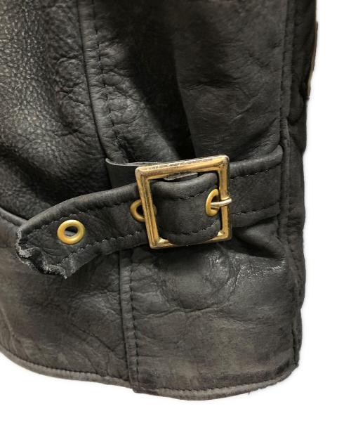 Schott（ショット）Schott (ショット) ダブルライダースジャケット/Schottジャケット ブラック サイズ:36の古着・服飾アイテム