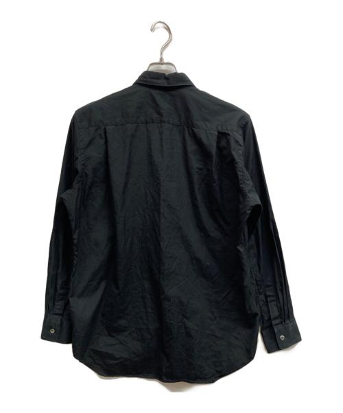 PLAY COMME des GARCONS（プレイコムデギャルソン）PLAY COMME des GARCONS (プレイコムデギャルソン) Shirt With Red Emblem ブラック サイズ:Mの古着・服飾アイテム