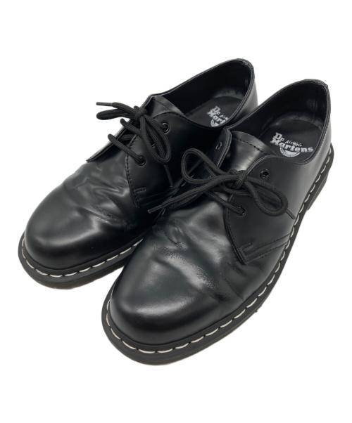 Dr.Martens（ドクターマーチン）Dr.Martens (ドクターマーチン) 3ホールシューズ ブラック サイズ:US9の古着・服飾アイテム