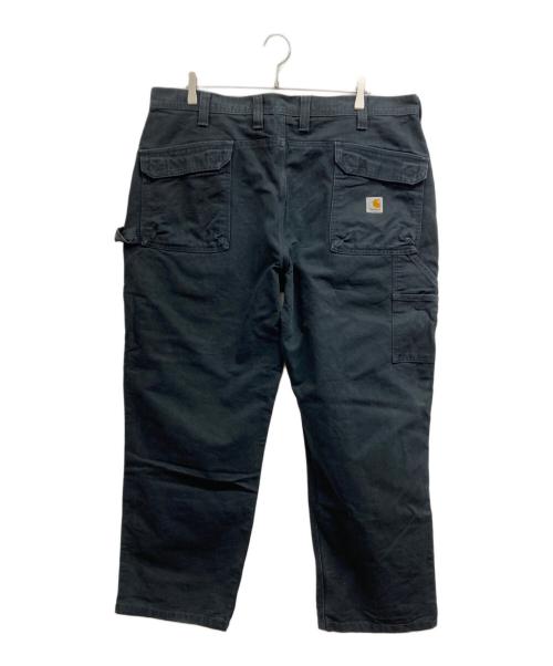 CarHartt（カーハート）CarHartt (カーハート) ダブルニーペインターパンツ ブラック サイズ:W42×L32の古着・服飾アイテム