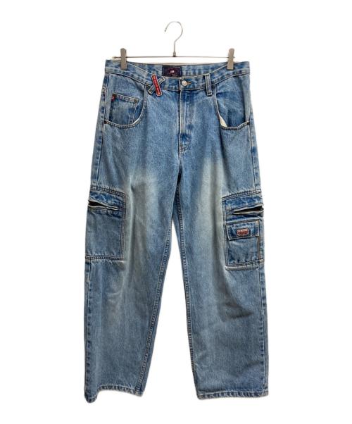 U.S POLO ASSN（ユーエスポロアッスン）U.S POLO ASSN (ユーエスポロアッスン) デニムカーゴパンツ スカイブルー サイズ:W32×L30の古着・服飾アイテム