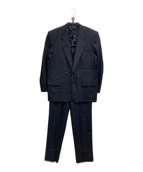 COMME des GARCONS HOMME（コムデギャルソン オム）COMME des GARCONS HOMME (コムデギャルソン オム) 2Bウールセットアップ ブラック サイズ:Mの古着・服飾アイテム