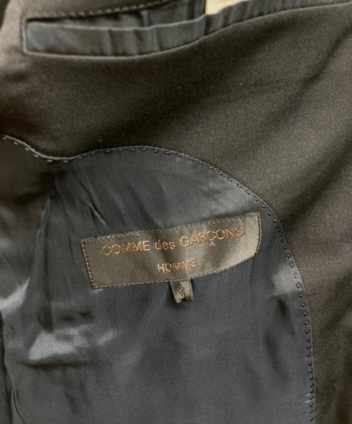 COMME des GARCONS HOMME（コムデギャルソン オム）COMME des GARCONS HOMME (コムデギャルソン オム) 2Bウールセットアップ ブラック サイズ:Mの古着・服飾アイテム