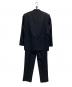 COMME des GARCONS HOMME (コムデギャルソン オム) 2Bウールセットアップ ブラック サイズ:M：25000円