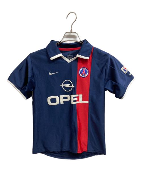 NIKE（ナイキ）NIKE (ナイキ) PARIS SAINT-GERMAIN (パリサンジェルマン) ゲームシャツ ネイビー サイズ:Mの古着・服飾アイテム