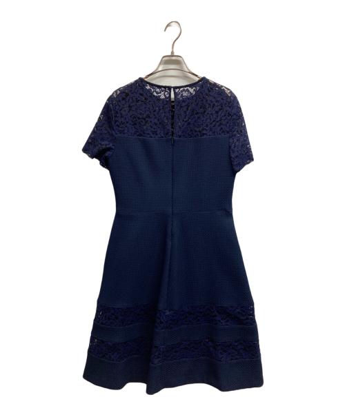 RALPH LAUREN（ラルフローレン）RALPH LAUREN (ラルフローレン) 半袖ワンピース ネイビー サイズ:6の古着・服飾アイテム