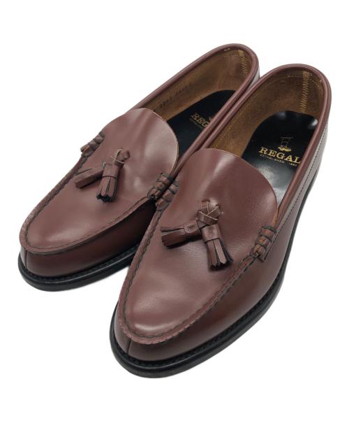 REGAL（リーガル）REGAL (リーガル) タッセルローファー ブラウン サイズ:24 1/2の古着・服飾アイテム