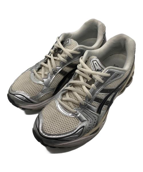 asics（アシックス）asics (アシックス) ローカットスニーカー シルバー サイズ:US9の古着・服飾アイテム