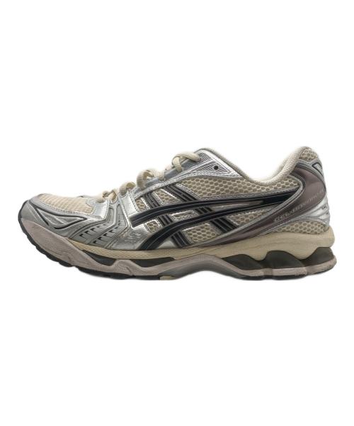 asics（アシックス）asics (アシックス) ローカットスニーカー シルバー サイズ:US9の古着・服飾アイテム