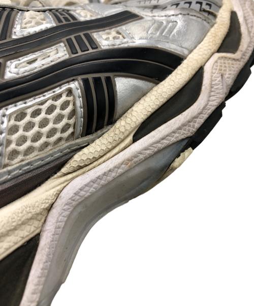 asics（アシックス）asics (アシックス) ローカットスニーカー シルバー サイズ:US9の古着・服飾アイテム