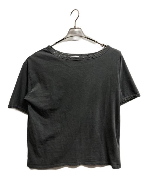 EVERYDAY I LIKE.（エヴリデイ アイ ライク）EVERYDAY I LIKE. (エヴリデイ アイ ライク) スタッズ Tシャツ グレー サイズ:ＦＲＥＥの古着・服飾アイテム