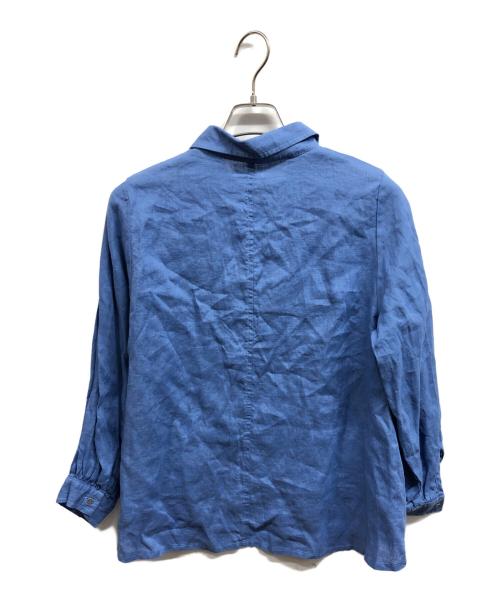 fog linen work（フォグリネンワーク）fog linen work (フォグリネンワーク) エディッタ シャツ/fog linen workシャツ ブルー サイズ:FREE 未使用品の古着・服飾アイテム