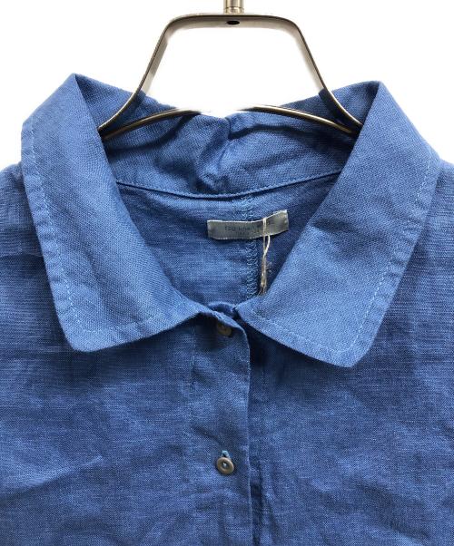 fog linen work（フォグリネンワーク）fog linen work (フォグリネンワーク) エディッタ シャツ/fog linen workシャツ ブルー サイズ:FREE 未使用品の古着・服飾アイテム