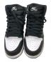 NIKE (ナイキ) GS Air Jordan 1 Retro High OG ホワイト×ブラック サイズ:22.5：5000円
