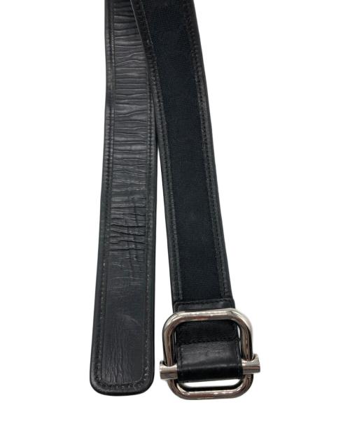 GUCCI（グッチ）GUCCI (グッチ) GG柄ベルト/GUCCIベルト ブラックの古着・服飾アイテム
