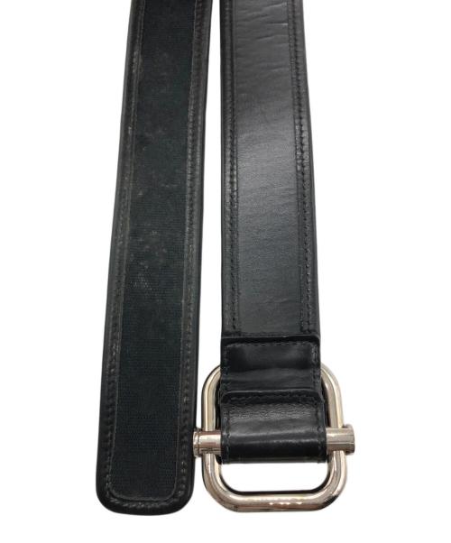 GUCCI（グッチ）GUCCI (グッチ) GG柄ベルト/GUCCIベルト ブラックの古着・服飾アイテム