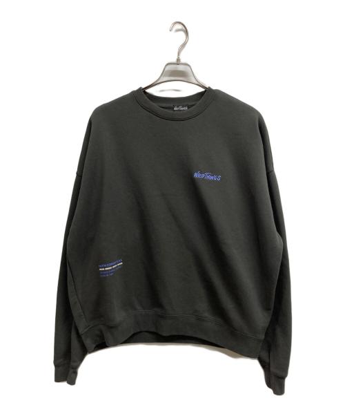 WILD THINGS（ワイルドシングス）WILD THINGS (ワイルドシングス) FREAK'S STORE (フリークスストア) 別注スウェット ブラック サイズ:Lの古着・服飾アイテム