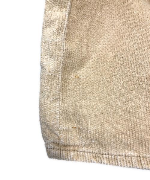stussy（ステューシー）stussy (ステューシー) コーデュロイワイドパンツ/stussyパンツ ベージュ サイズ:Mの古着・服飾アイテム