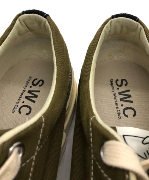 SWC（ステファニー ワーカーズ クラブ）SWC (ステファニー ワーカーズ クラブ) DELLOW M LEATHER HIW01 ブラウン サイズ:43の古着・服飾アイテム