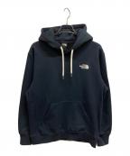 THE NORTH FACEザ ノース フェイス）の古着「スクエアロゴフーディ」｜ネイビー