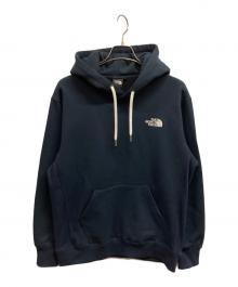 THE NORTH FACE（ザ ノース フェイス）の古着「スクエアロゴフーディ」｜ネイビー