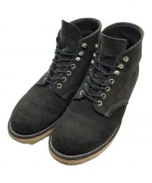 RED WING SHOES（レッドウィング）の古着「6-inch Classic Round」｜ブラック